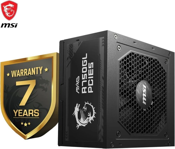 MSI MAG A750GL Gen5.1 750 W Power Supply Teşhir - Resim 4