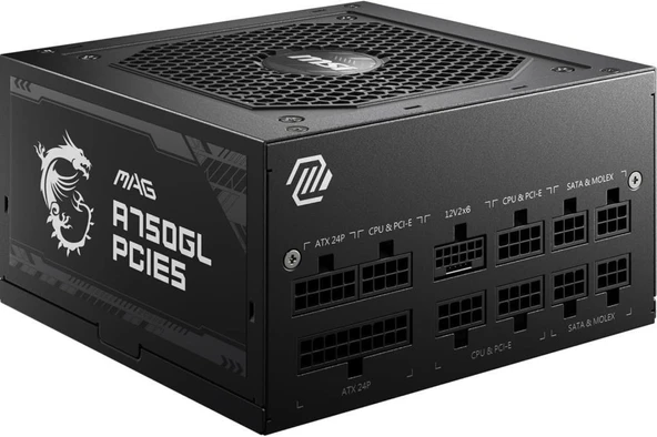 MSI MAG A750GL Gen5.1 750 W Power Supply Teşhir ürün görseli 1