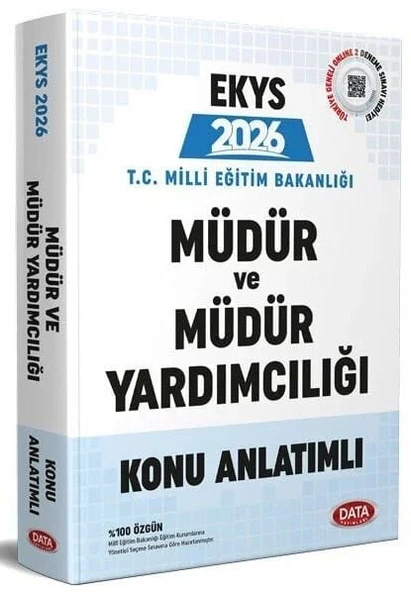 Data 2026 MEB EKYS Müdür ve Yardımcılığı Konu Anlatımlı Data Yayınları ürün görseli 1