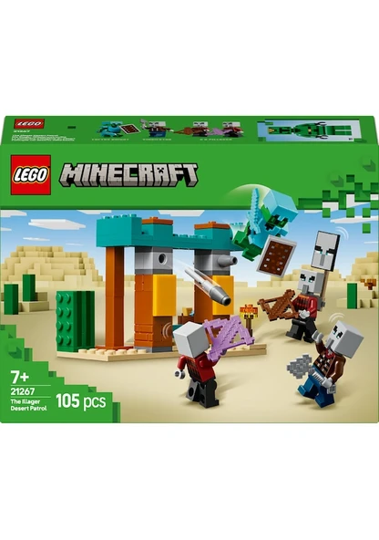 Lego Minecraft Serseri Köylü Çöl Devriyesi 21267 Lisanslı Ürün - Resim 7