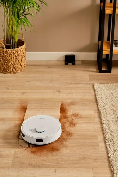 Homend Alex Laser 1291h Moplu Ve Haritalamalı Akıllı 5 Kpa Robot Süpürge Beyaz - Resim 4