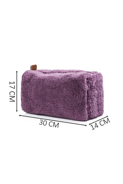 Harika Peluş Fabrikası Yumuşacık Peluş Seyahat Çantası – Konforlu ve Şık Tasarım - Resim 4