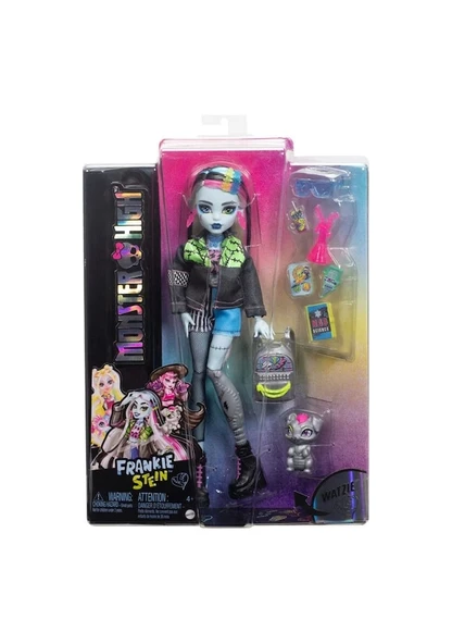 Monster High Frankie Stein HPD53 HXH73 Lisanalı Ürün ürün görseli 1
