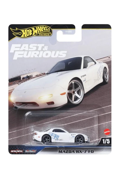 Hot Wheels Premium Fast & Furious Mazda RX-7 FD HNW46 JBL93 ürün görseli 1