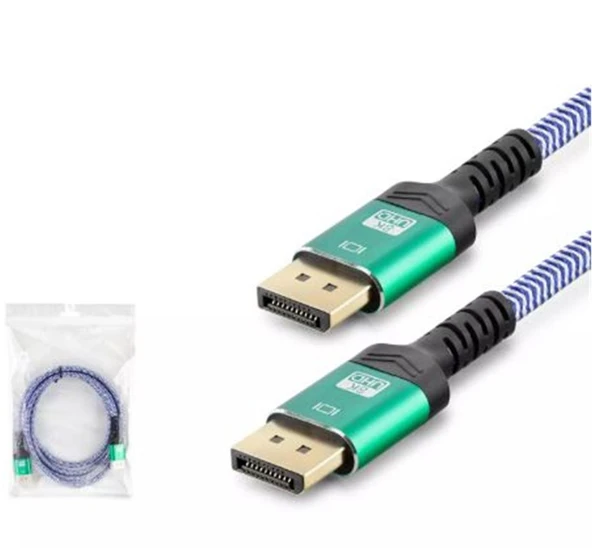 HADRON HDX7820 DISPLAY TO DISPLAY KABLO 8K 144HZ ÖRGÜLÜ 2M ürün görseli