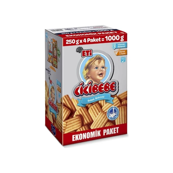 Eti Cicibebe Bebek Bisküvisi 1000 g ürün görseli