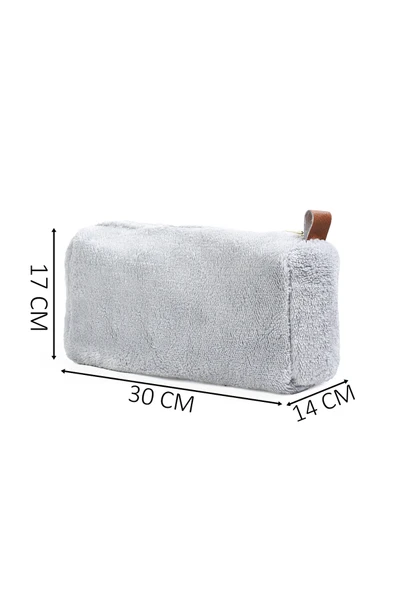 Ayıcı Oyuncak Yumuşacık Peluş Seyahat Çantası – Konforlu ve Şık Tasarım - Resim 5