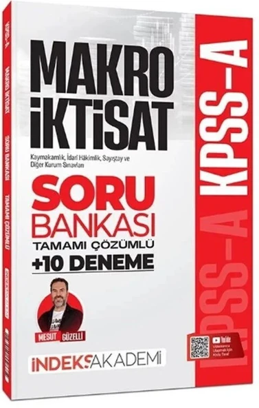 KPSS A Grubu Makro İktisat Soru Bankası ve 10 Deneme İndeks Akademi ürün görseli 1