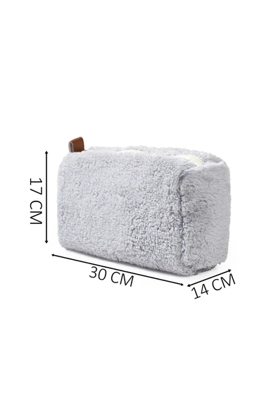 Harika Peluş Fabrikası Yumuşacık Peluş Seyahat Çantası – Konforlu ve Şık Tasarım - Resim 4