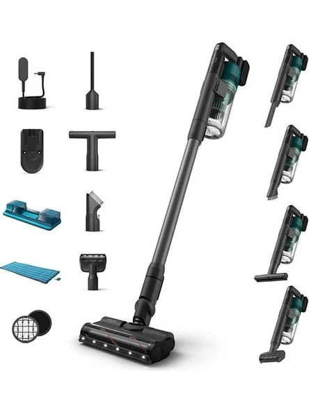 Philips Şarjlı Kablosuz Dikey Süpürge XC6557/01 - Resim 3