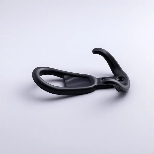 Yunus Siyah Askı Askılık Duvar Vidalı Çanta Elbise Asma Portmanto Vestiyer Banyo Mutfak Askısı - Resim 7