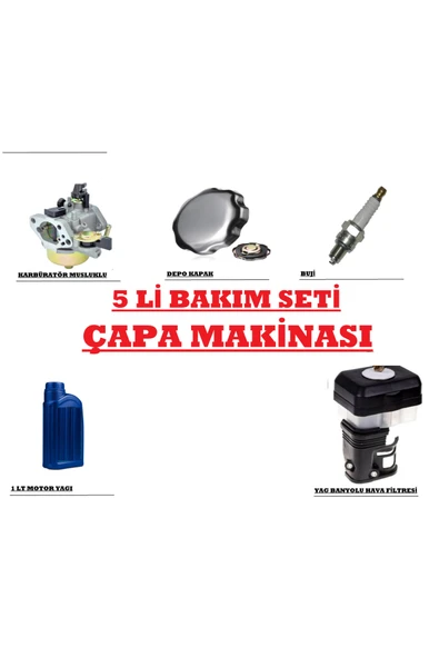 DALAZ, RZ 361 ÇAPA MAKİNASI UYUMLU BAKIM SETİ KARBÜRATÖR VS. ürün görseli