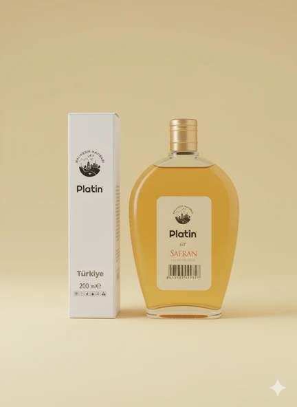 Platin  60° Safran Elit Serisi Kolonyası ürün görseli