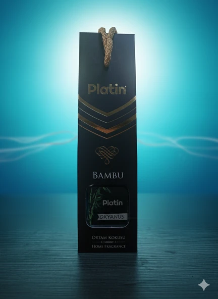 Platin Okyanus Bambu Çubuklu Oda Kokusu 100ml - Resim 3