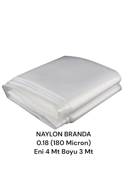 Naksan Kalın Naylon Branda Kesim Naylonu Bahçe Sera Naylonu 4x3 Eni 4 Mt Boyu 3 Mt ürün görseli