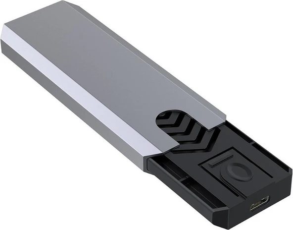 USB 3.1 Type-C To Pcıe Express Nvme SSD M.2 M-Key M&b-Key Hard Disk Kutusu - Resim 4