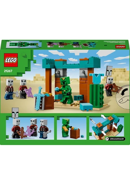 Lego Minecraft Serseri Köylü Çöl Devriyesi 21267 Lisanslı Ürün ürün görseli 1