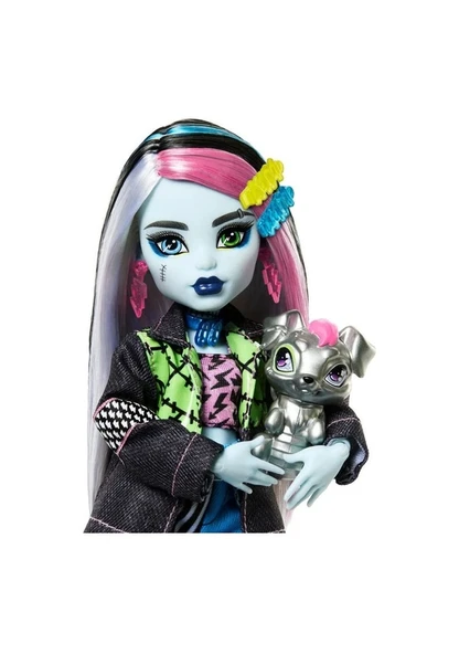 Monster High Frankie Stein HPD53 HXH73 Lisanalı Ürün - Resim 4