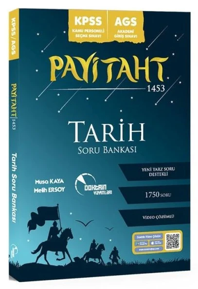 Doktrin KPSS MEB-AGS Tarih PAYİTAHT 1453 Soru Bankası Çözümlü ürün görseli