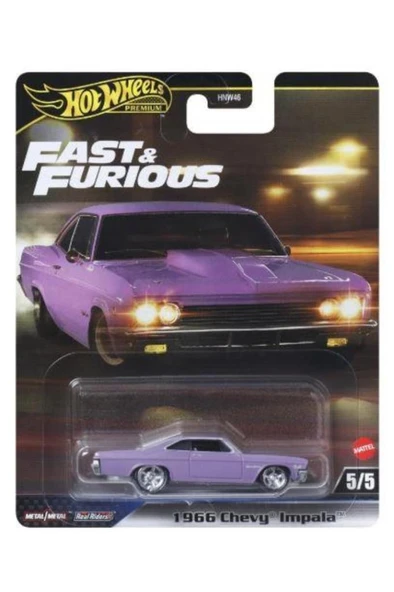 Hot Wheels Premium Fast & Furious 1966 Chevy Impala HNW46 JBL95 ürün görseli 1