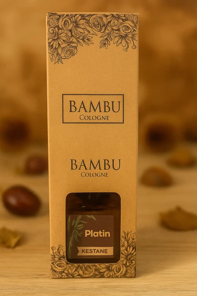 Platin Kestane Bambu Çubuklu Oda Kokusu - Resim 3