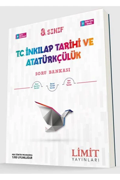 Limit 8.Sınıf İnkilap Tarihi Soru Bankası ürün görseli