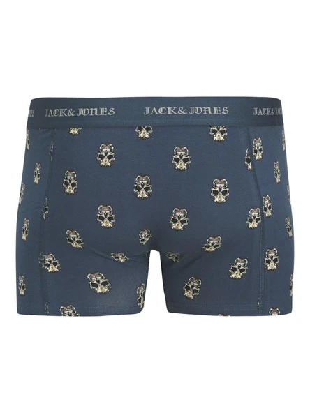 Jack Jones Murphy Skull 3 Lü Paket Erkek Boxer 12283379 - Resim 3