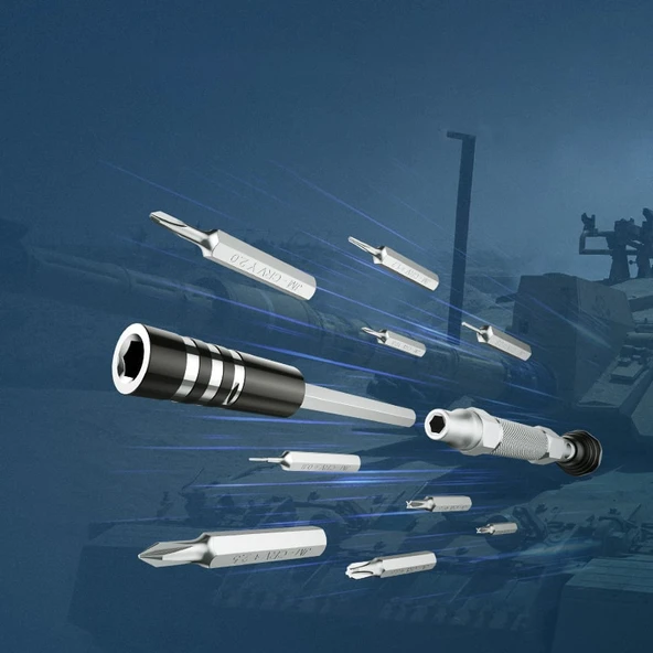 UGREEN 38in1 Parça Alüminyum Alaşımlı Hassas Elektronikçi Tornavida Seti, 80459 - Resim 2