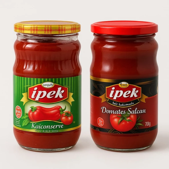 İPEK BİBER SALÇASI 650 G X 2 ürün görseli