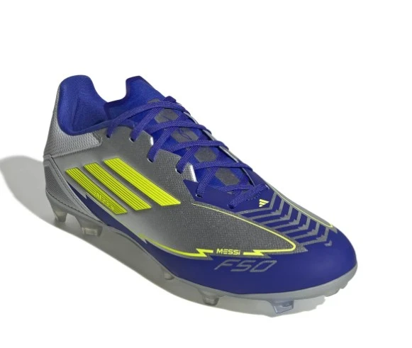 Adidas F50 League Fg/Mg Messi Erkek Gri Futbol Krampon IH0918 I-174 - Resim 3