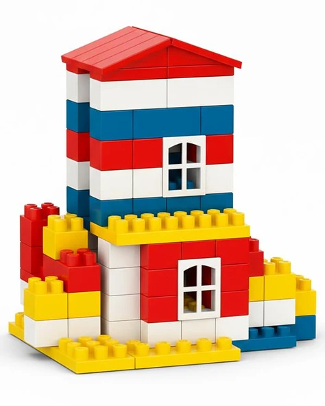 Asya Oyuncak Ant Çantalı Blok 180 Parça ANT181 - Resim 2