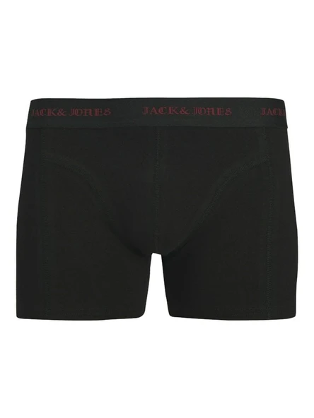 Jack Jones Murphy Skull 3 Lü Paket Erkek Boxer 12283379 - Resim 2