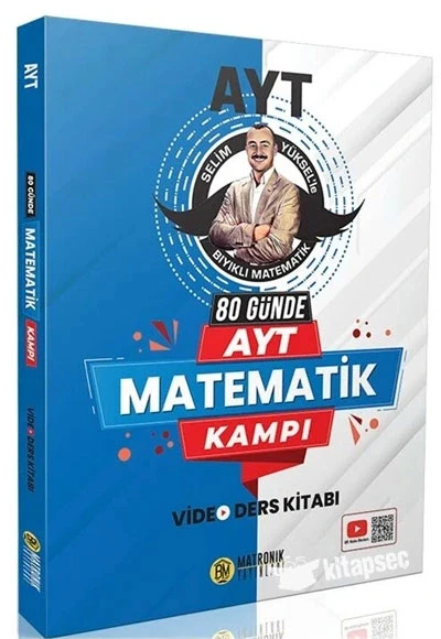 80 Günde Ayt Matematik Kampı Video Ders Kitabı Matronik yayın ürün görseli 1