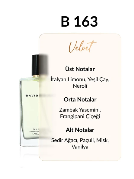 David Walker B163 Secret 50 ml Kadın Parfüm | Velvet - Resim 2