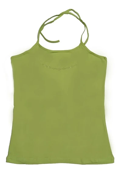 Boyundan Bağlamalı Taş İşlemeli Atlet - Resim 3