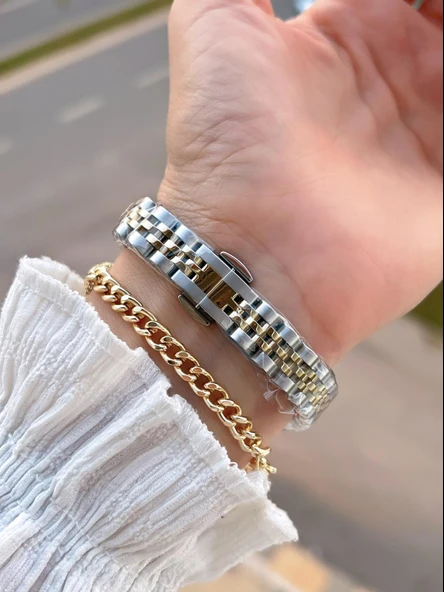 Daniel Klein 2 Yıl Garantili Jubile Kordon 3 Atm Suya Dayanıklı Kadın Kol Saati+Bileklik F.Z.10030.5 - Resim 3