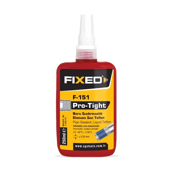 SGS FIXED BORU SIZDIRMAZLIK 250ML F151 ürün görseli