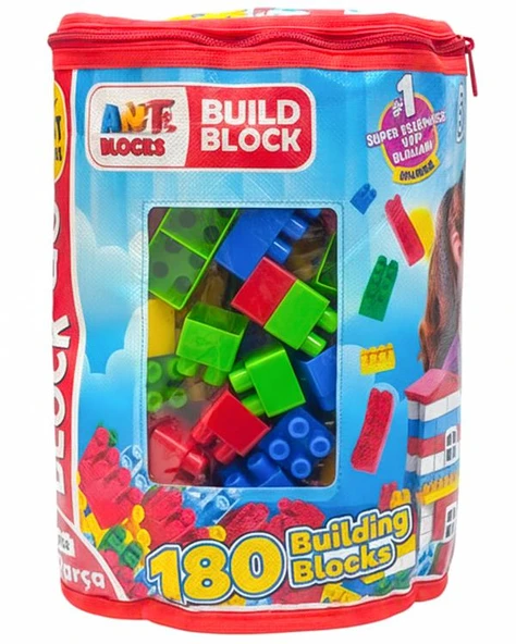 Asya Oyuncak Ant Çantalı Blok 180 Parça ANT181 ürün görseli