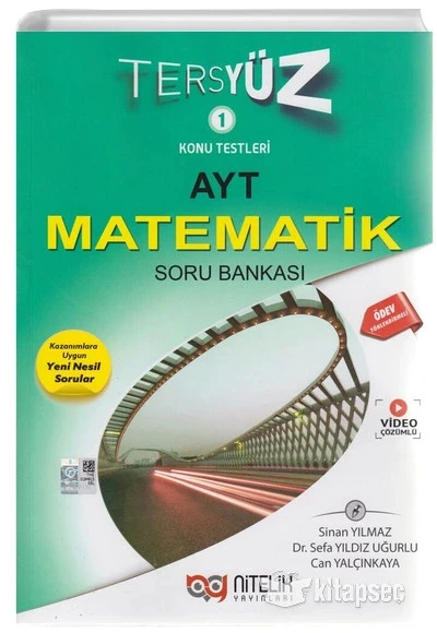 Nitelik Yks Ayt Matematik Soru Bankası Tersyüz ürün görseli 1