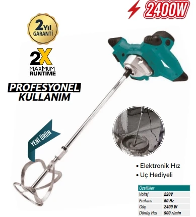 MEŞEM BOYA VE HARÇ MİKSERİ 3000 W 5531 ürün görseli