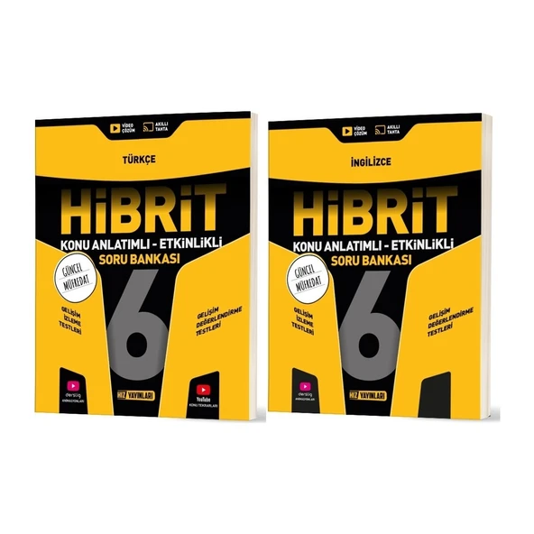 2026 6. Sınıf Türkçe + Ingilizce Hibrit - Konu Seti 2 Kitap ürün görseli