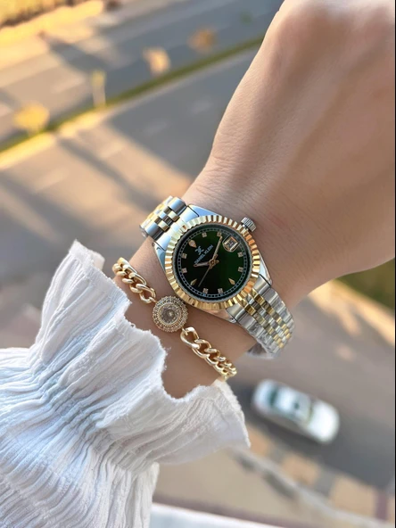 Daniel Klein 2 Yıl Garantili Jubile Kordon 3 Atm Suya Dayanıklı Kadın Kol Saati+Bileklik F.Z.10974.5 - Resim 2