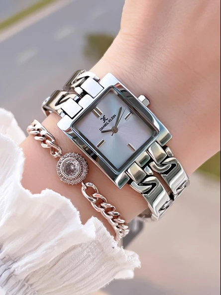 Daniel Klein Çelik Kordon 30 Mt Suya Dayanıklı Kadın Kol Saati+Bileklik BF.GF.10821.1 ürün görseli