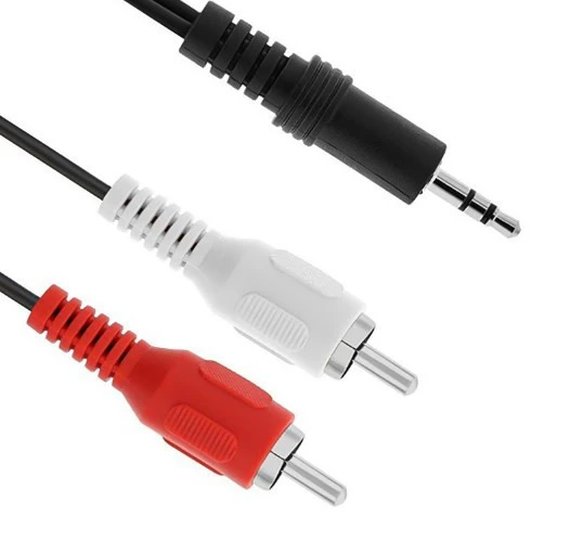 PowerMaster PM-426 RCA Stereo Erkek 1.5 Metre Ses Kablosu 3.5mm ürün görseli