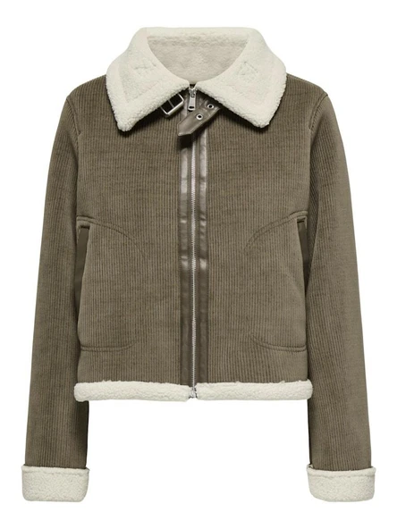 Only Kıngton Cord Bond Kadın Ceket 15348995 - Resim 6