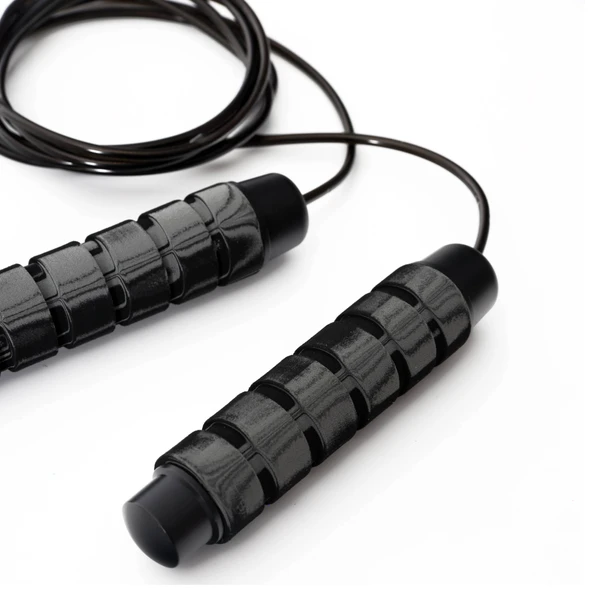 Zerogym Jp05 Rulmanlı Atlama İpi Siyah Gri Kamuflaj - Resim 3