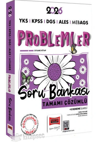 YARGI 2026 YKS KPSS DGS ALES MEBAGS PROBLEMLER ÇÖZÜMLÜ SORU BANKASI ürün görseli