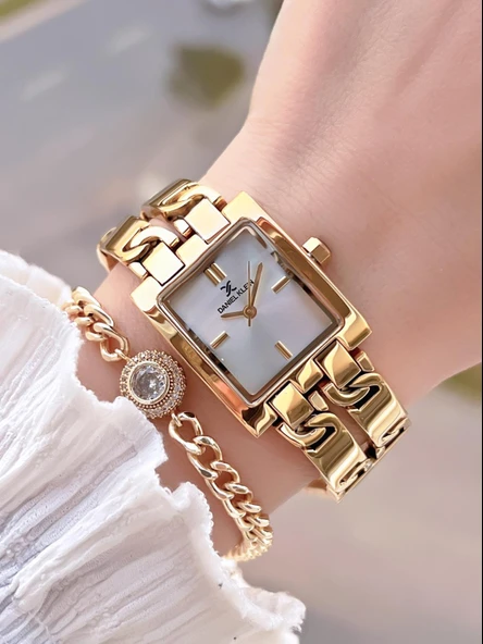 Daniel Klein Çelik Kordon 30 Mt Suya Dayanıklı Kadın Kol Saati+Bileklik BF.GF.10821.2 ürün görseli