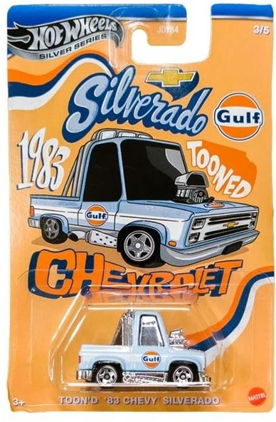 Hot Wheels Silver Series Toon'D '83 Chevy Silverado JCB64 ürün görseli