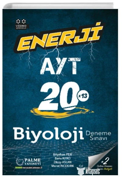 Palme Ayt Enerji Biyoloji 20 Deneme ürün görseli 1